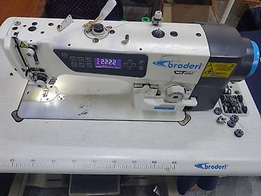 tikis avadanliqlari: Broderi GT282 sənaye tikiş maşını - Növ: Düz tikiş (lockstitch), alt — 3