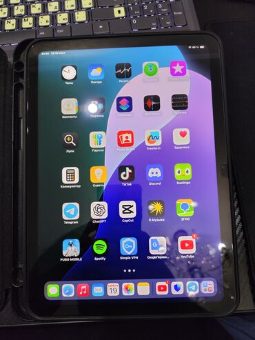 usb type c: Планшет, Apple, эс тутум 64 ГБ, 11" - 12", Wi-Fi, Колдонулган, Классикалык түсү - Көгүлтүр
