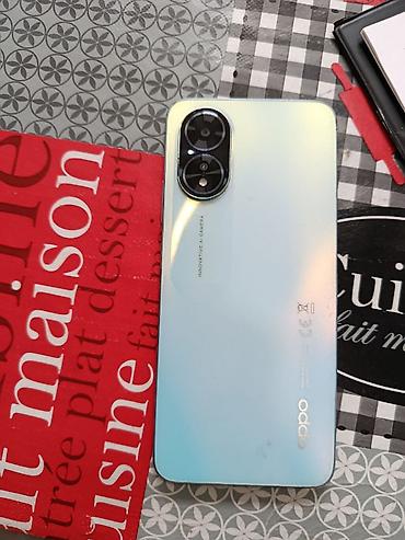 second son: Oppo A18, 4 GB, rəng - Mavi, Barmaq izi — 2