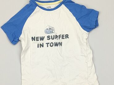 koszulka biała oversize: Koszulka, SinSay, 2-3 lat, 92-98 cm, stan - Zadowalający