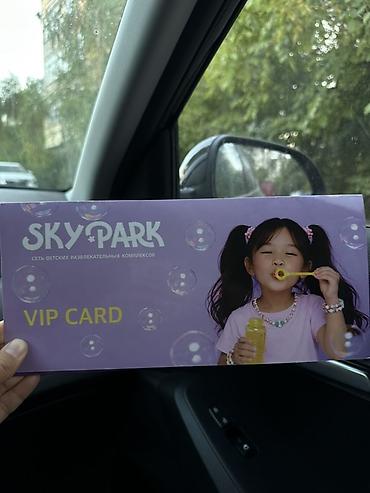 развлекательные: SKY PARK — VIP CARD для посещения сети детских развлекательных — 1