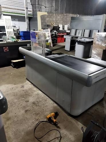 Кассовые боксы: 3200 * * 60 см 100, В наличии, Б/у — 7