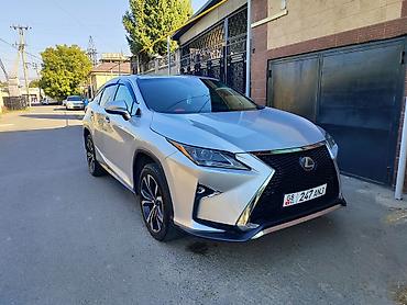 Lexus RX: 2017 г., 3.5 л, Автомат, Бензин, Кроссовер