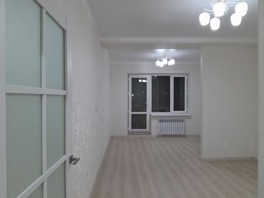 кыргызстан ипотека квартира: 1 бөлмө, 55 кв. м, 106-серия жакшыртылган, 2 кабат, Евроремонт