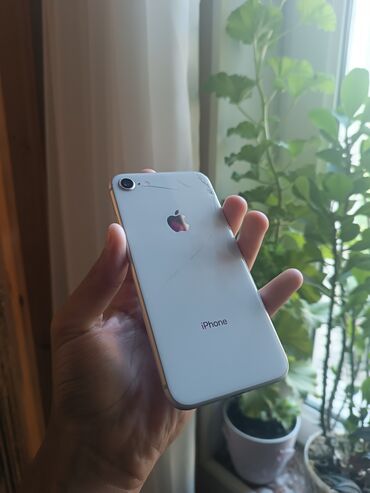 iphone 8s qiymeti: IPhone 8, 64 GB, Gümüşü, Zəmanət