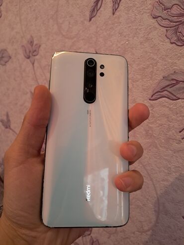 redmi 9 islenmis: Xiaomi Redmi Note 8 Pro, 128 GB, rəng - Ağ, 
 Face ID, Barmaq izi