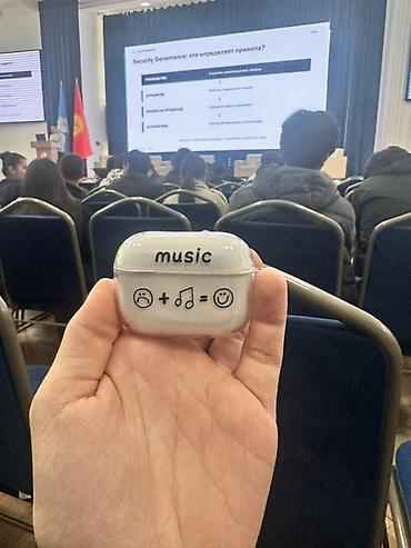 kkanysh mp3: Беспроводные вакуумные наушники, Apple, AirPods Pro, Б/у — 3