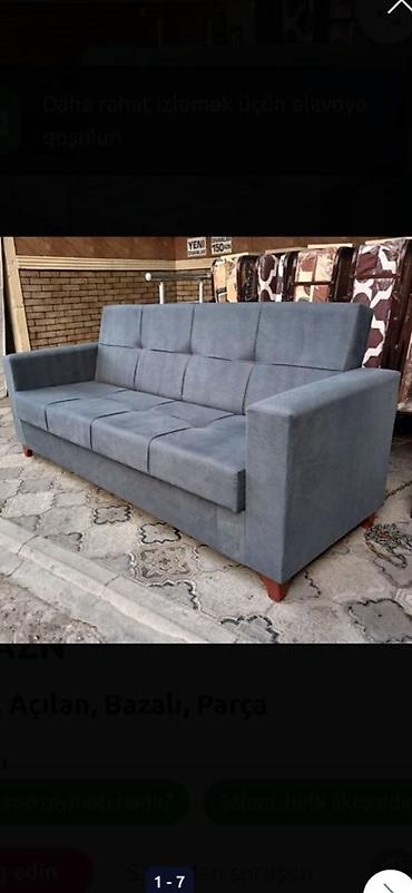 mebel stullar: Açılan, bazalı divan - Üç nəfərlik rahat oturma sahəsi - Asanlıqla — 1