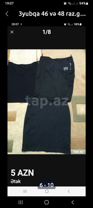 Dəstlər, kostyumlar: Hamısı təzədi don 38 raz.65 man.satılır — 21