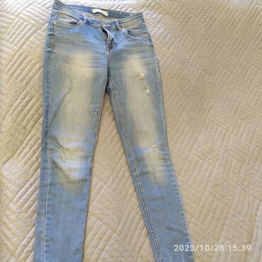 джинсы утепленные: Мом