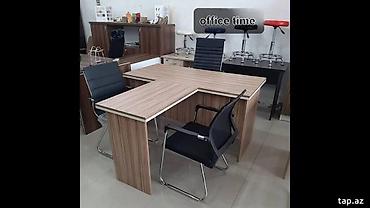 Ofis mebeli Yenidir! Hazir var. Oturacaqlar qiymətə daxil deyil