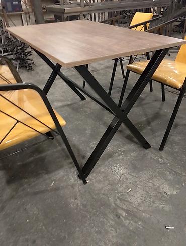bar stulları: Stullar ilə, Dördbucaq masa, 4 nəfər, Azərbaycan, Zəmanətli, Kredit yoxdur, Ödənişli quraşdırma — 4
