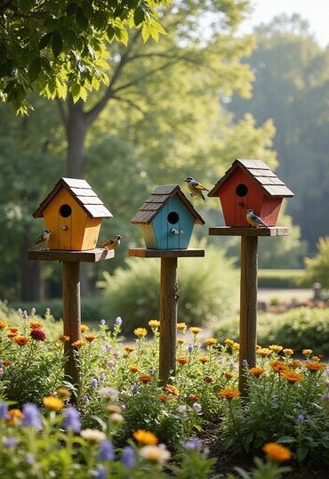 Yuvalar: Taxta it evi - Material: təbii ağac (taxta panellər), möhkəm karkas — 9