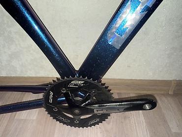 Велозапчасти: Рама Gray Rain Растовка М53 Система Gray Звезда 49 т Gray Шатуны Gray — 5