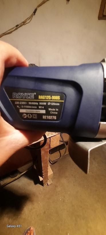 Ручные электроинструменты: ROYCE RAG125-900S bucaqslı daşlama (Angle Grinder) Texniki — 4