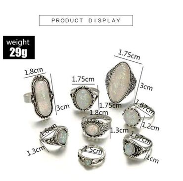 Prstenje: Cena: 1200din komplet — 8