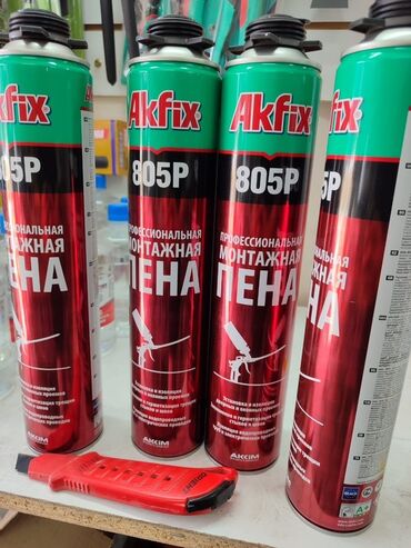 купить утеплитель для наружных стен дома: Профессиональная монтажная пена Akfix 805P предназначена для установки