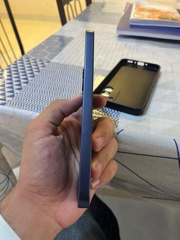 Samsung: Samsung Galaxy A35, 256 GB, rəng - Mavi, Barmaq izi — 6