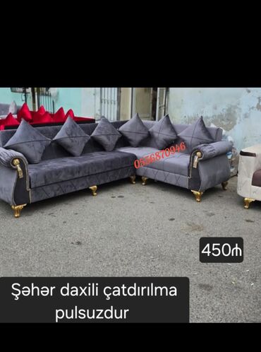 Divanlar: Künc divan, Yeni, Açılan, Bazalı, Parça, Pulsuz çatdırılma — 9