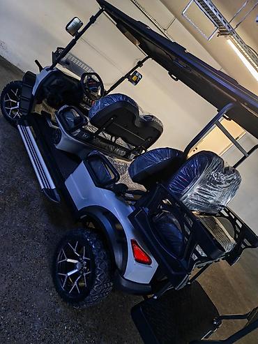 Microcar: Elektrik golf karı – 4+2 yerlik, off-road təkərli Məhsul təsviri: - — 3