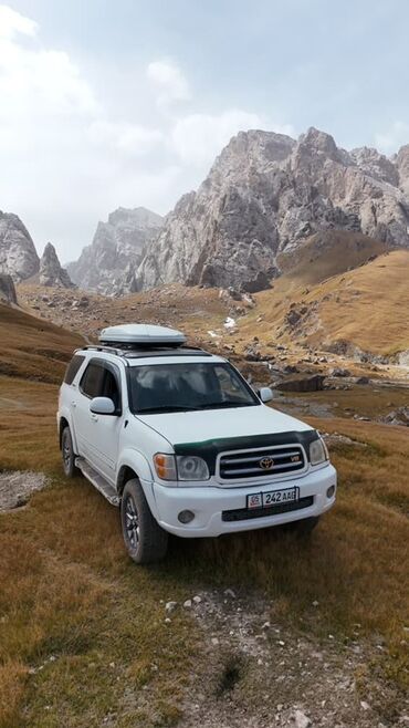 накладка на мерс 210: Toyota Sequoia: 2001 г., 4.7 л, Автомат, Бензин, Внедорожник