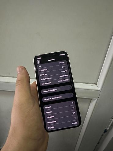 iphone 12 irsad: IPhone 12, 128 GB, Ağ, Face ID — 2