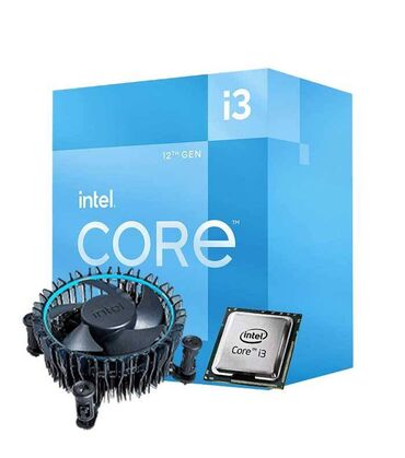Prosessorlar: Prosessor Intel Core i3 12100F, Yeni