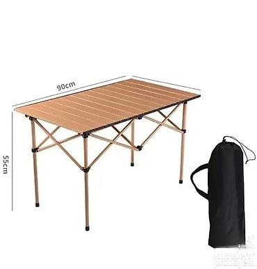 drvene table: Rasklopivi prenosivi sto za kampovanje i izlete u prirodi 🏕️🌳 Idealno — 1