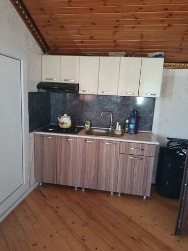 масазырда евлерин гиймети: 100 м², 2 комнаты, Комби, Газ, Водопровод