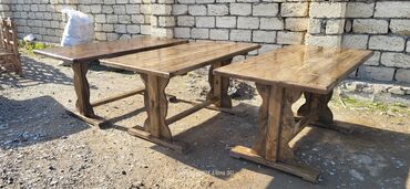 mebel dəzgahı: Material quru sam agaci Masa usdu 5/15 quru taxta Ayaqlar 10/10 tumba