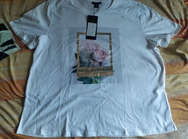 3d majice: 2XL (EU 44), Cotton, color - White