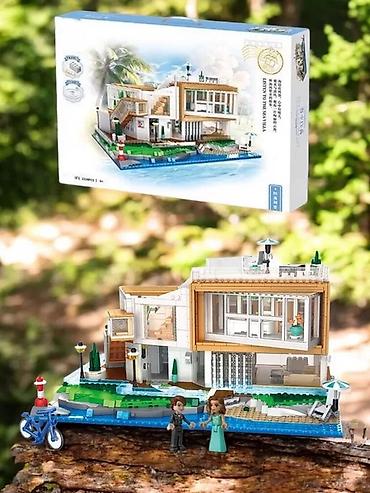 для дитей: 2228 деталей, Конструктор Вилла у моря "Listen to the Sea Villa" — — 6
