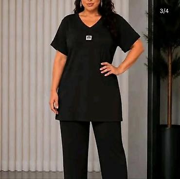 eldo design: Komplet za punije dame. - Gornji deo: duža tunika sa V-izrezom — 1