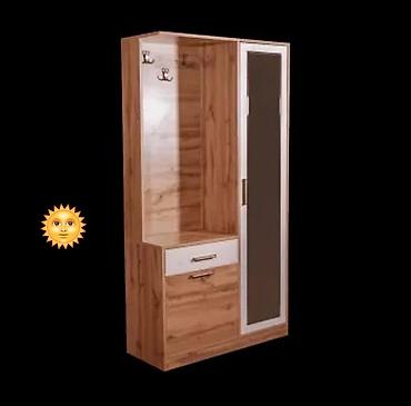 Ev üçün mebel: Dehliz dolabı 
qapili 
refli 
asilqanli — 1