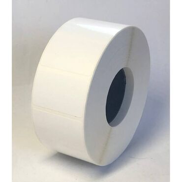 принтер плоттер: Самоклеящиеся этикетки из белого полипропилена.(58*30) Для