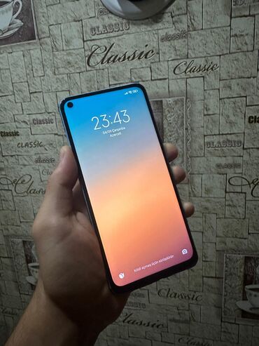 Xiaomi: Xiaomi Redmi Note 9, 128 GB, rəng - Mavi, 
 Barmaq izi, Face ID