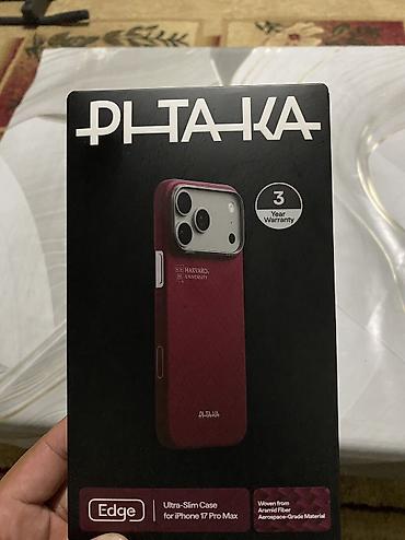 Техника и электроника: Чехол PITAKA Edge x Harvard для iPhone 17 Pro Max - Серия — 1