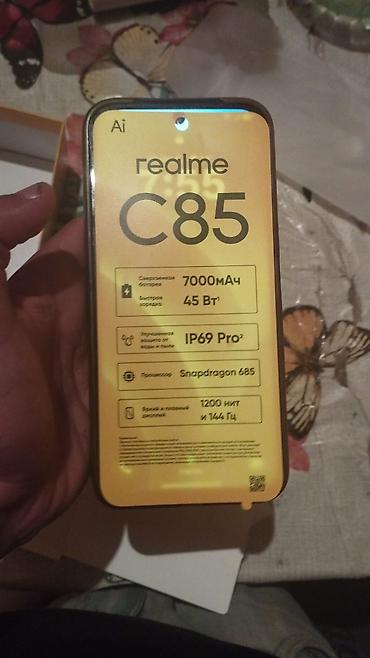 сенсорный телевизор самсунг: Realme 256 ГБ, цвет - Желтый, Отпечаток пальца — 2