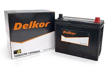 Ehtiyat hissələri: Аккумулятор DELKOR 90 Ah L+ 750 A 105D31R 306x173x225 Аккумулятор — 1