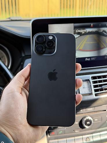 apple iphone: IPhone 16 Pro Max, 256 GB, Qara, Simsiz şarj — 1