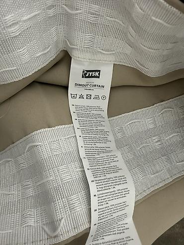 Pərdə və tüllər: JYSK “AMUNGEN” Dimout pərdə - Növ: Dimout pərdə (işığı əhəmiyyətli — 4