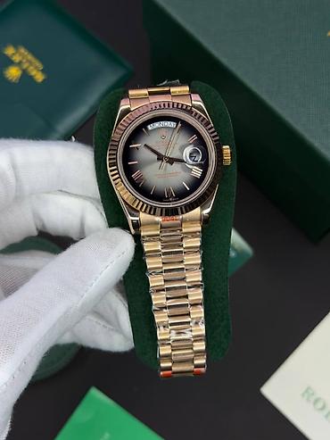 a class saatlar: Yeni, Qol saatı, Rolex, rəng - Qızılı — 3