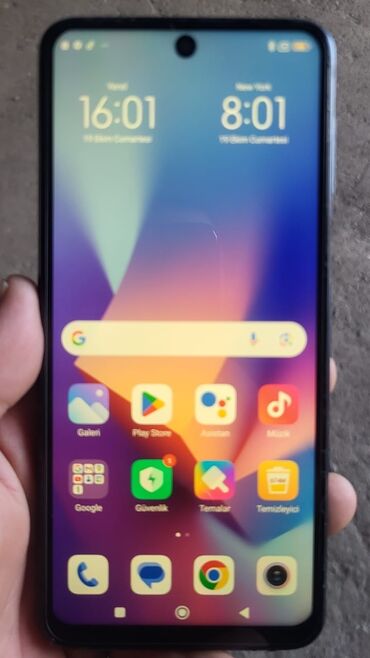 xiaomi redmi note 7 ekran: Xiaomi Redmi Note 9 Pro, 64 GB, rəng - Göy, 
 Sensor, İki sim kartlı, Face ID