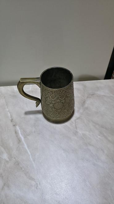 qelem: Fincanlar, rəng - Qızılı, Metal, 1 əd, 500 ml — 2