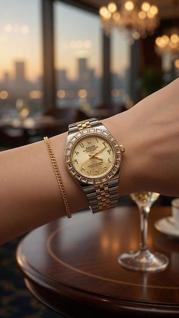 google pixel watch: Rolex Oyster Perpetual Datejust qadın qol saatı - Korpus: paslanmayan — 3