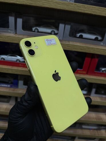 Apple iPhone: IPhone 11, Б/у, 64 ГБ, Желтый, 78 % — 3