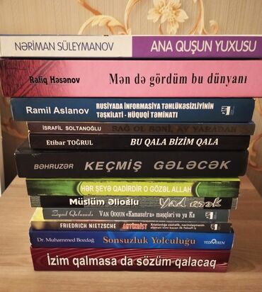 kitab aliram: Təzə maraqlı kitablar 
biri 7 man birlikdə alana endirim