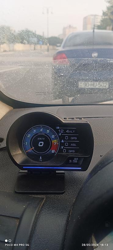displey: Avtomobil üçün universal rəqəmsal göstərici (OBD2/GPS displey) - Ön — 2