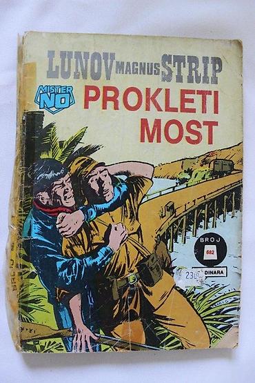 lampe za lovce: LUNOV MAGNUS STRIP 682, LMS 682, MISTER NO, PROKLETI MOST | Lunov — 1