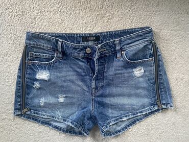 guess jeans karirane pamuk: M (EU 38), Teksas, bоја - Svetloplava, Jednobojni
